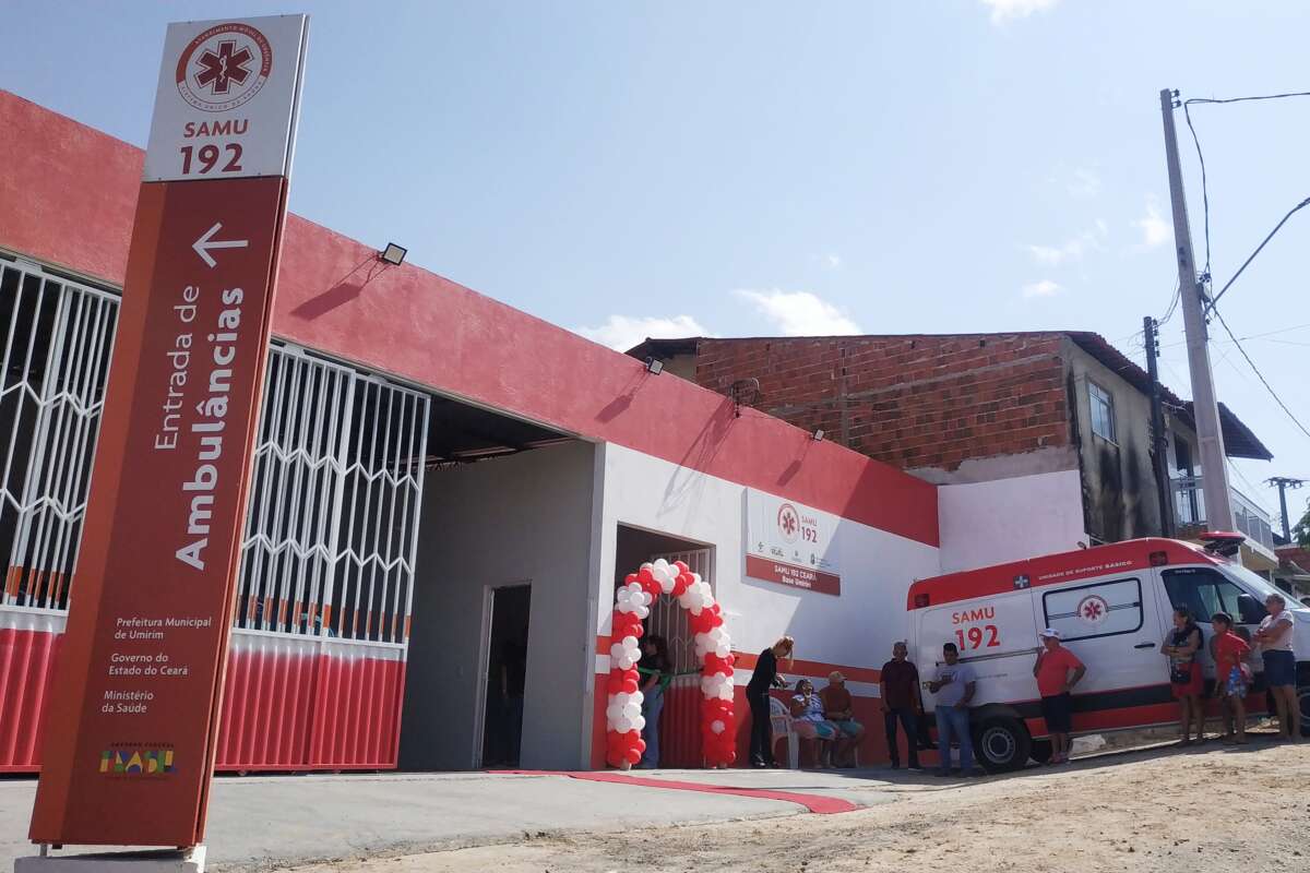 Samu 192 Ceará inaugura nova base em Umirim