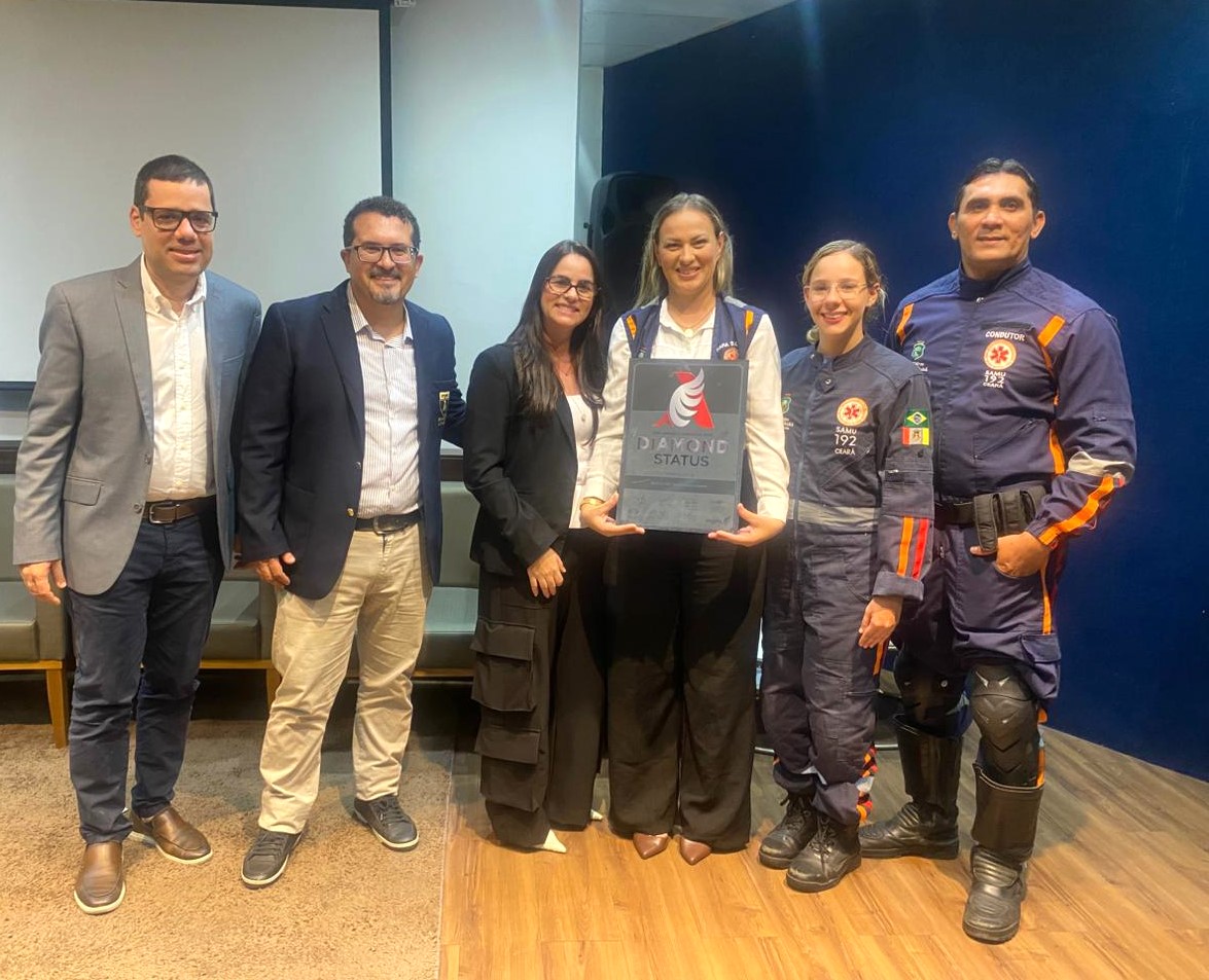 Base Polo do Samu 192 Ceará em Sobral recebe reconhecimento internacional pela qualidade no atendimento ao AVC